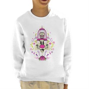 Looney Tunes Halloween Sylvester Tweety Skeleton Kid's Sweatshirt