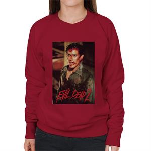 Evil Dead 2 Ash Williams Women's Sweatshirt