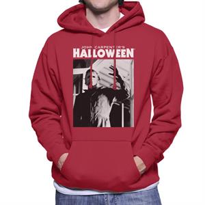 Halloween Michael Myers Enters Home Men's Hooded Sweatshirt