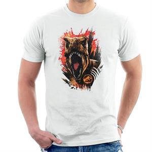 Jurassic Park 2 T Rex Men's T-Shirt