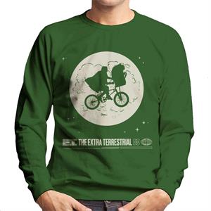 E.T. 1982 Space Explorer Bike Flyin' High Men's Sweatshirt