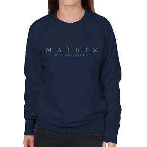 The Matrix Resurrections Logo Women's Sweatshirt