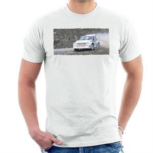 MG Metro 6R4 Drifting British Motor Heritage Men's T-Shirt