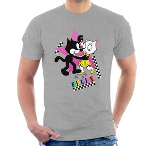 Felix The Cat And Kitty Kat Dancing Men's T-Shirt