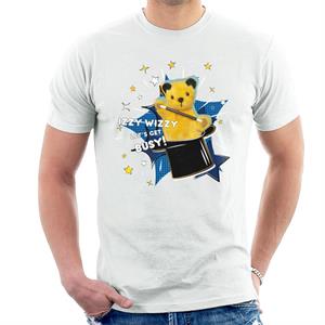 Sooty Top Hat Izzy Wizzy Let's Get Busy Men's T-Shirt