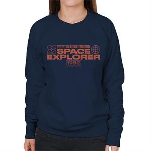 E.T. The Extra Terrestrial Space Explorer Women's Sweatshirt