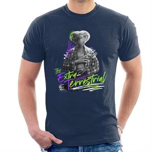 E.T. The Extra Terrestrial Retro Signature Men's T-Shirt