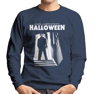 Halloween Michael Myers Top Of The Stairs Men's Sweatshirt