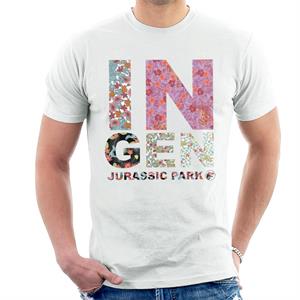 Jurassic Park In Gen Floral Aesthetic Men's T-Shirt