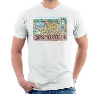 Where's Wally Destination At The Fairground Men's T-Shirt