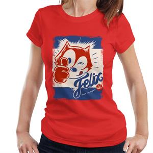 Felix The Cat True Cat Style Women's T-Shirt