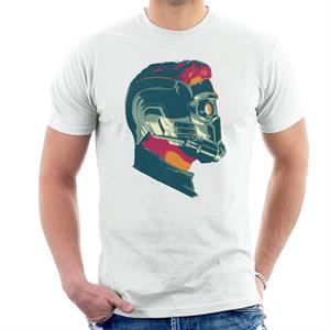 Marvel Guardians Of The Galaxy Vol 2 Star Lord Wearing Mask Men's T-Shirt