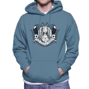 Corpse Bride Halloween Skulls Men's Hooded Sweatshirt