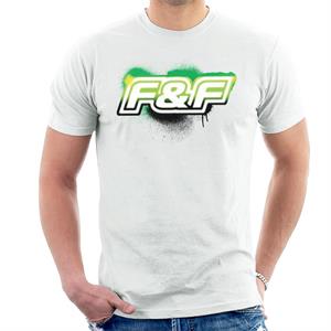 The Fast and The Furious Green Spray Logo Men's T-Shirt