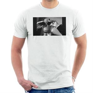 The Invisible Man Touching Glasses Men's T-Shirt