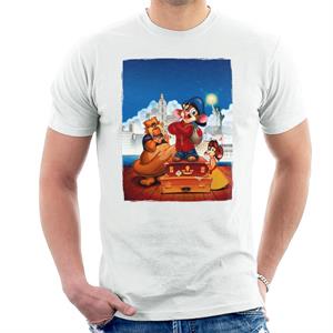 An American Tail Fievel Tanya And Tiger Men's T-Shirt