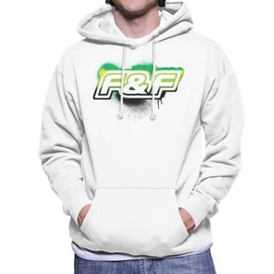 The Fast and The Furious Green Spray Logo Men's Hooded Sweatshirt