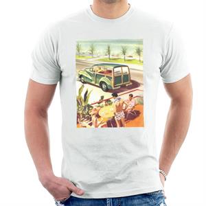 Morris Traveller Summer British Motor Heritage Men's T-Shirt