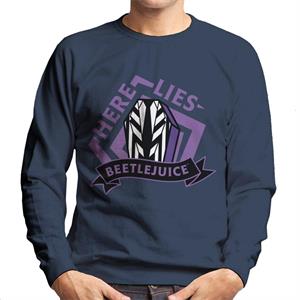 Beetlejuice Here Lies Beetlejuice Men's Sweatshirt