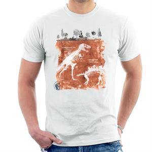 Jurassic Park T Rex Fossils Men's T-Shirt