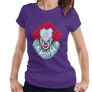 IT Pennywise Cracked Head Women's T-Shirt