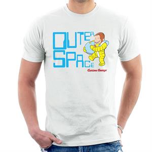 Curious George Outer Space Men's T-Shirt