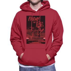 Friday 13th Crimson Boat Men's Hooded Sweatshirt