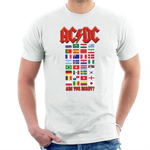 AC/DC Country Flags Are You Ready Men's T-Shirt