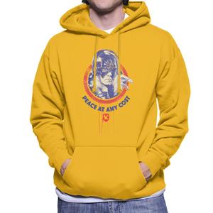 Peacemaker Peace At Any Cost Men's Hooded Sweatshirt