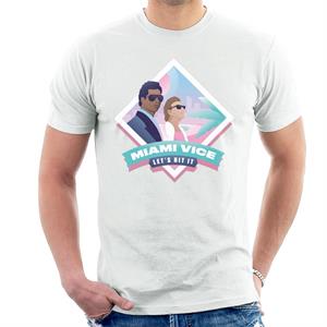 Miami Vice Lets Hit It Men's T-Shirt