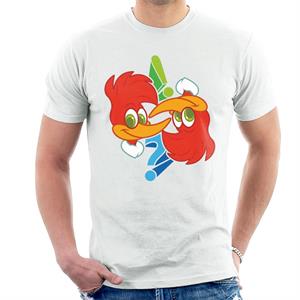 Woody Woodpecker Winnie Question Mark Men's T-Shirt