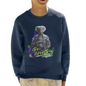 E.T. The Extra Terrestrial Retro Signature Kid's Sweatshirt