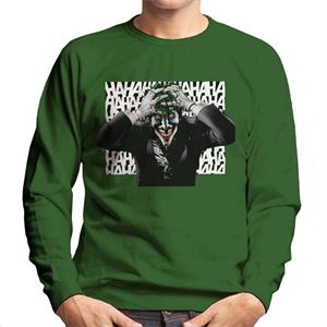 Batman Halloween Joker Hahaha Men's Sweatshirt