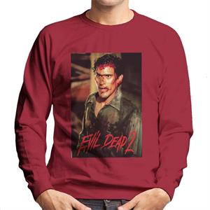 Evil Dead 2 Ash Williams Men's Sweatshirt