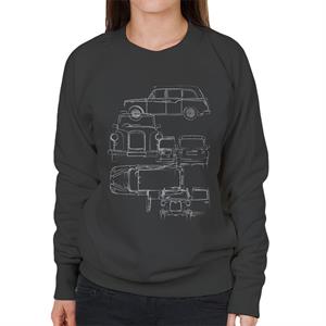 London Taxi Company Blueprint Women's Sweatshirt