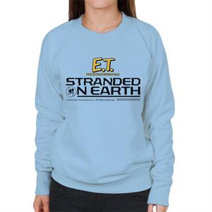 E.T. Stranded On Earth Women's Sweatshirt