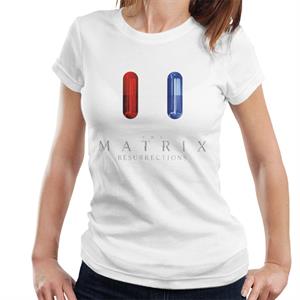 The Matrix Resurrections Blue Or Red Pill Women's T-Shirt