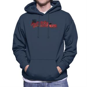 The Fast and The Furious Smoky Red Logo Men's Hooded Sweatshirt