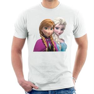 Disney Frozen Princess Anna And Elsa The Snow Queen Men's T-Shirt