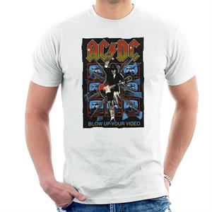 AC/DC Angus Young Blow Up Your Video Men's T-Shirt