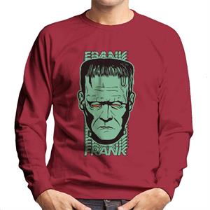 Frankenstein Frank Red Eyes Men's Sweatshirt