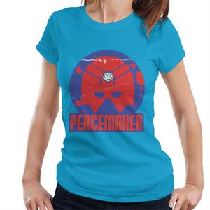 Peacemaker Red Helmet Silhouette Women's T-Shirt