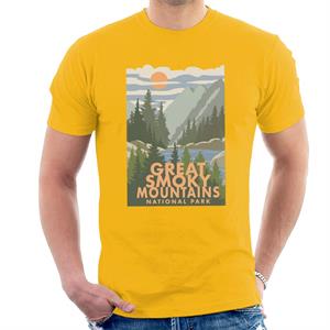 US National Parks Great Smoky Mountains Men's T-Shirt