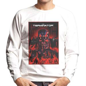 Terminator Your Future Is In Its Hands Endoskeleton Men's Sweatshirt