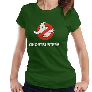 Ghostbusters Classic Movie Logo Women's T-Shirt