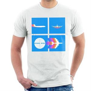 Pan Am Takeoff Silhouette Men's T-Shirt