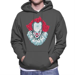 IT Pennywise Cracked Head Men's Hooded Sweatshirt