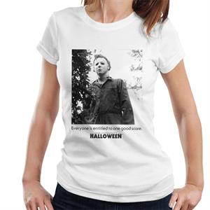 Halloween Michael Myers One Good Scare Women's T-Shirt