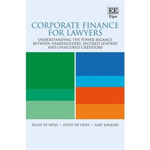 Corporate Finance for Lawyers by Aart Jonkers