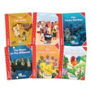 Jolly Phonics Folktales Red Readers Level 1 Complete Set 16 by Emily GuilleMarrett